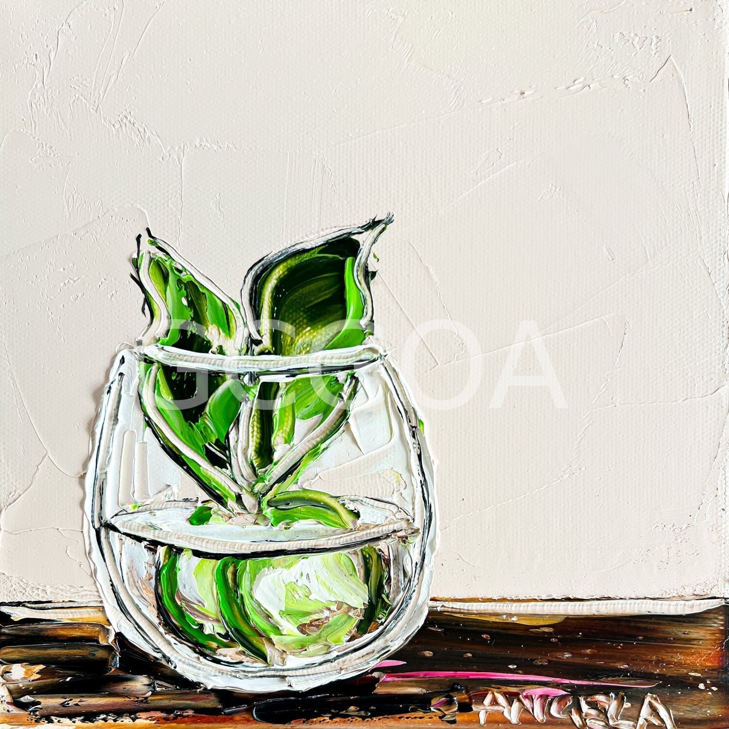Gin And Cucumber - Gold Coast Gallery Of ArtAngela Hawkey