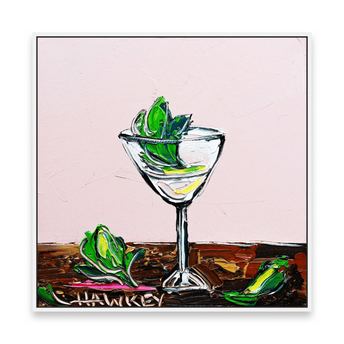 Gin And Mint 2 - Fine Art Print - Gold Coast Gallery Of ArtAngela Hawkey