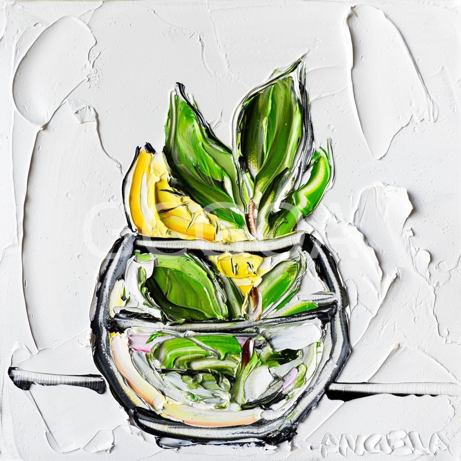 Gin and Mint - Gold Coast Gallery Of ArtAngela Hawkey