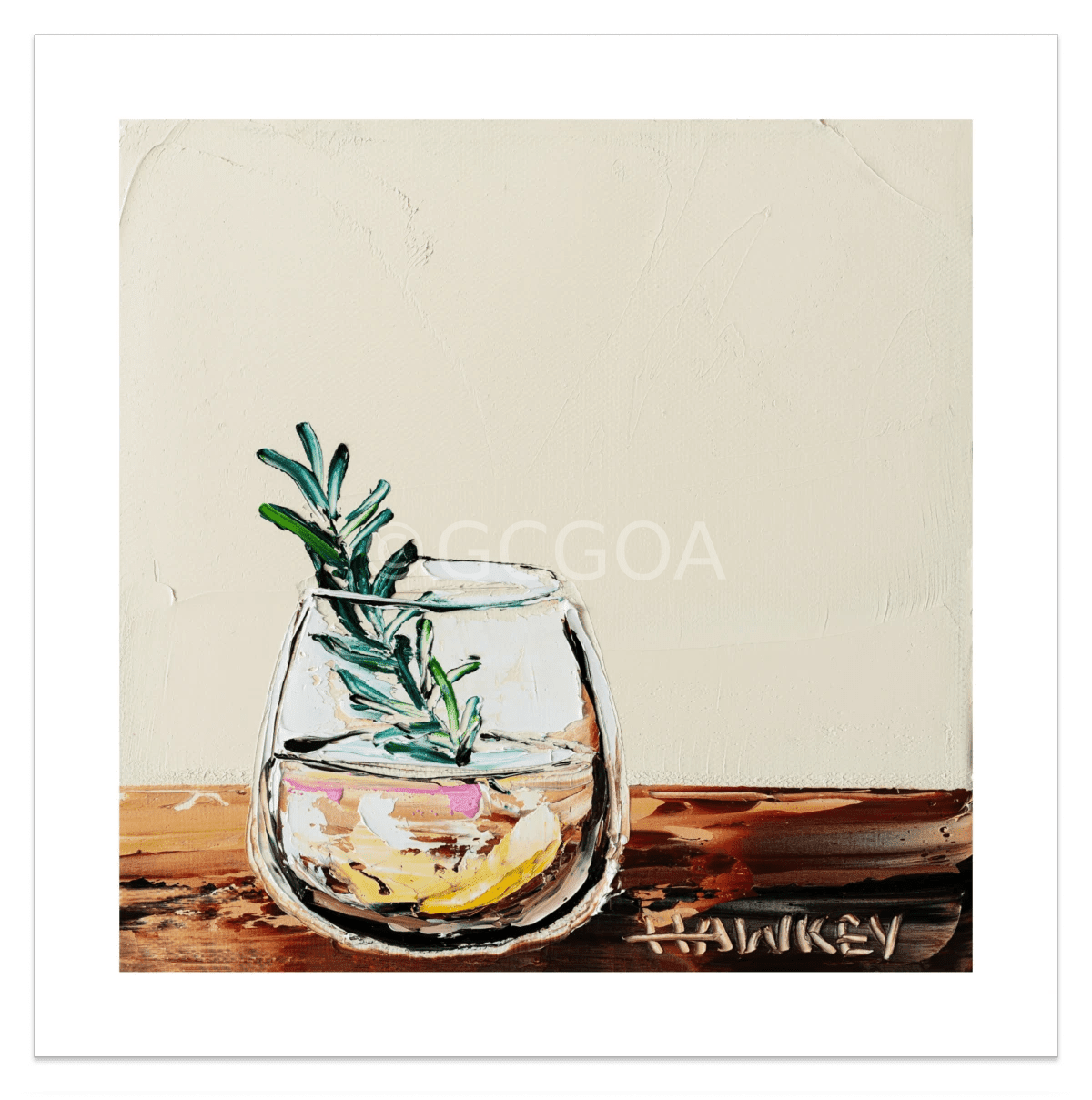 Gin And Tonic 12 - Fine Art Print - Gold Coast Gallery Of ArtAngela Hawkey