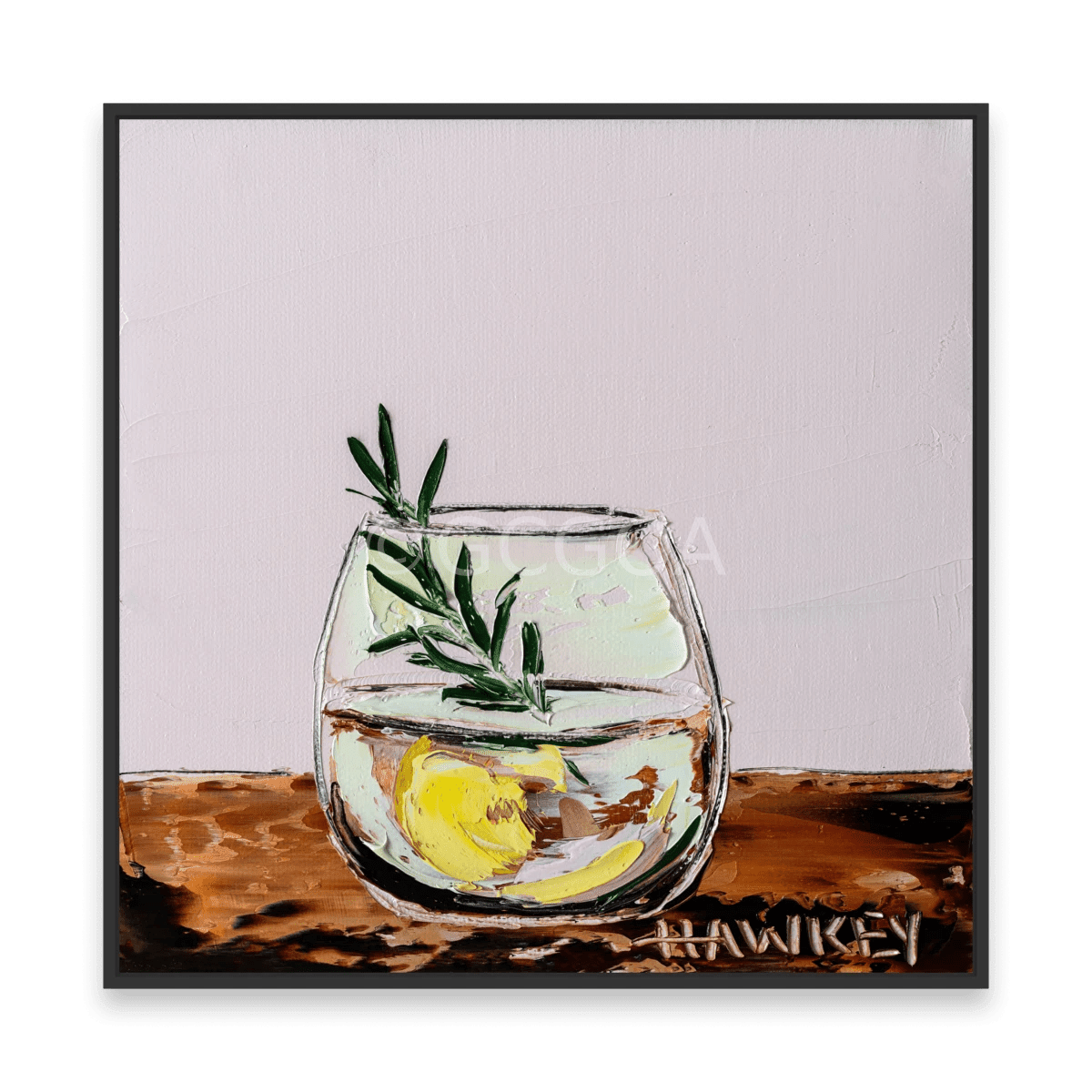 Gin And Tonic 13 - Fine Art Print - Gold Coast Gallery Of ArtAngela Hawkey