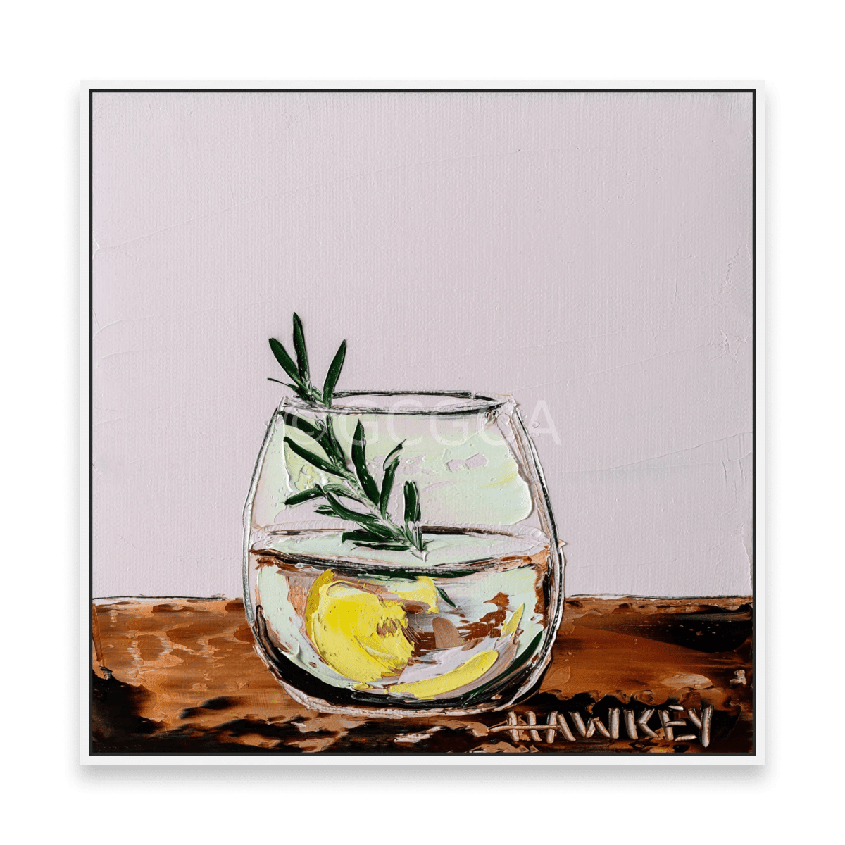 Gin And Tonic 13 - Fine Art Print - Gold Coast Gallery Of ArtAngela Hawkey