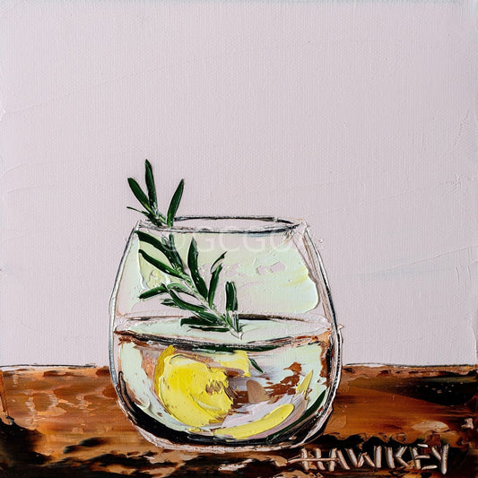 Gin And Tonic 13 - Fine Art Print - Gold Coast Gallery Of ArtAngela Hawkey