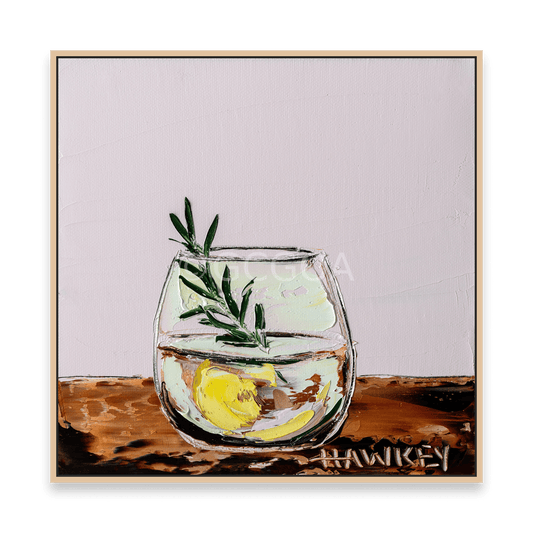 Gin And Tonic 13 - Fine Art Print - Gold Coast Gallery Of ArtAngela Hawkey