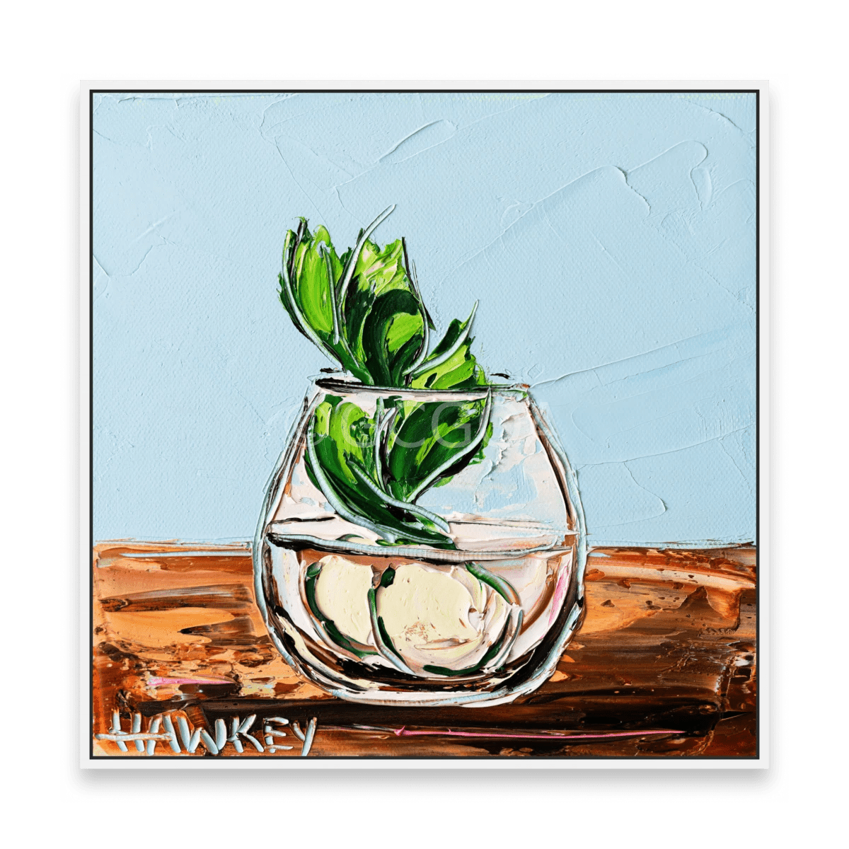 Gin And Tonic With Mint And Cucumber 2 - Fine Art Print - Gold Coast Gallery Of ArtAngela Hawkey