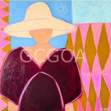 Girl With Sun Hat - Gold Coast Gallery Of ArtMaggi Mcdonald