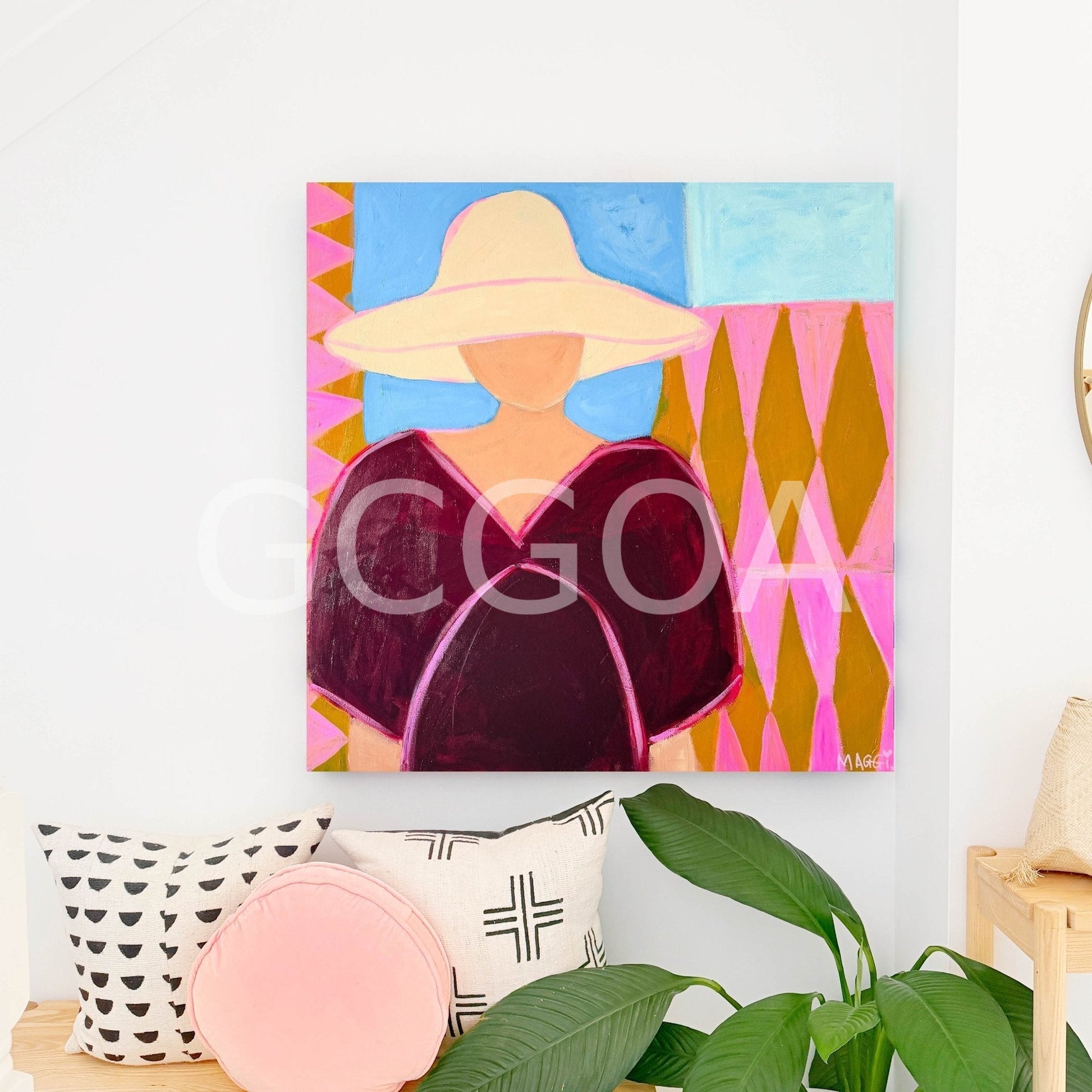 Girl With Sun Hat - Gold Coast Gallery Of ArtMaggi Mcdonald