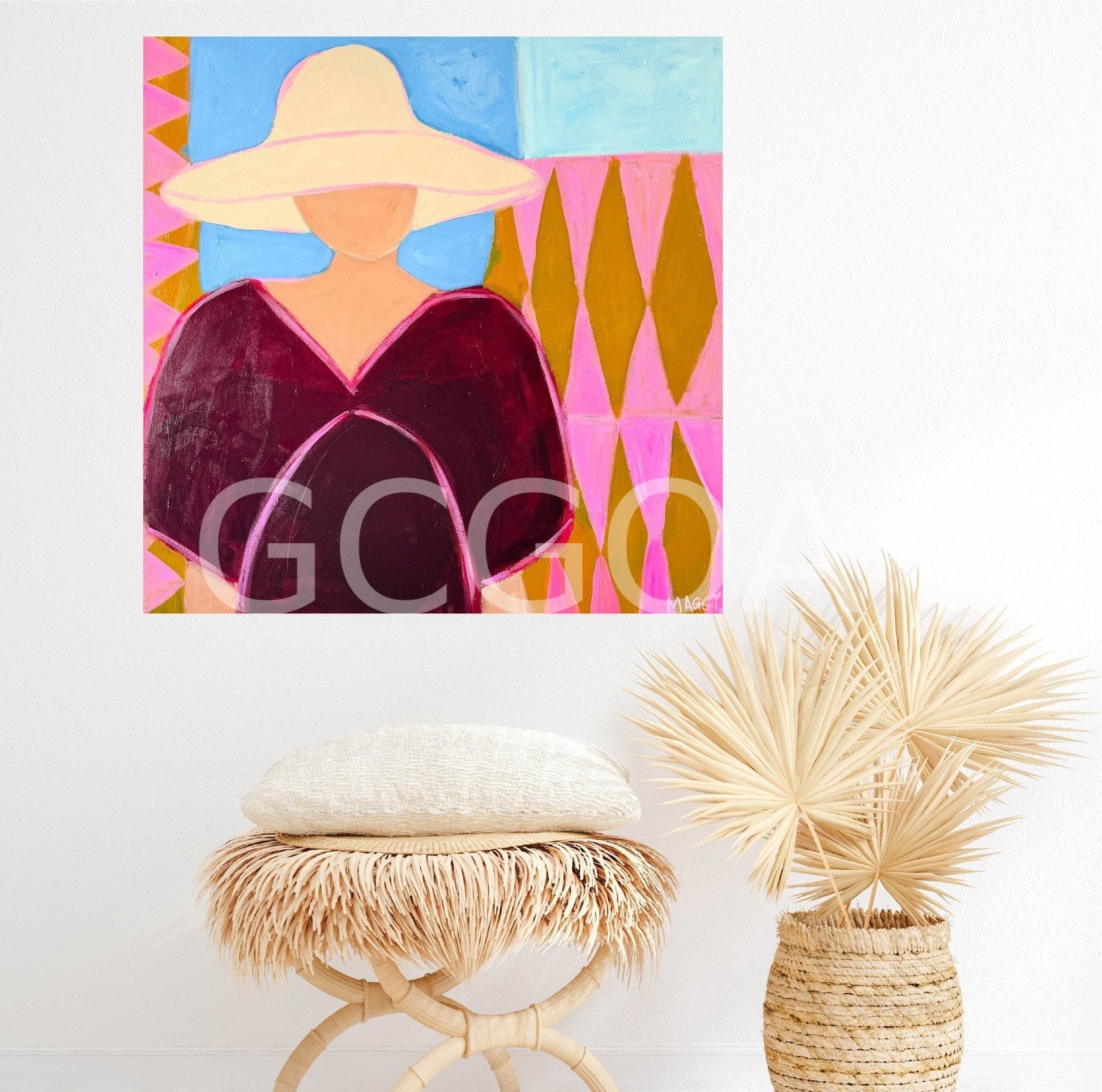 Girl With Sun Hat - Gold Coast Gallery Of ArtMaggi Mcdonald