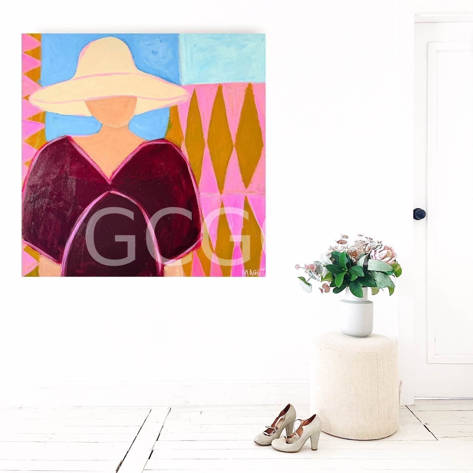 Girl With Sun Hat - Gold Coast Gallery Of ArtMaggi Mcdonald