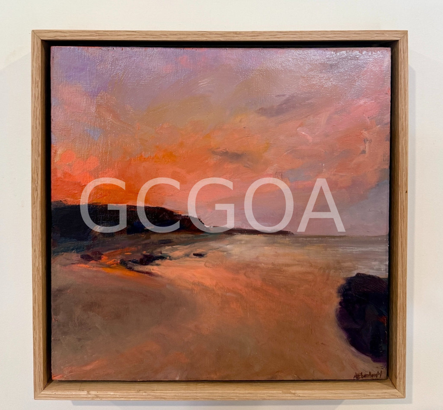 Glowing Dusk - Gold Coast Gallery Of ArtAmy Eberhardt