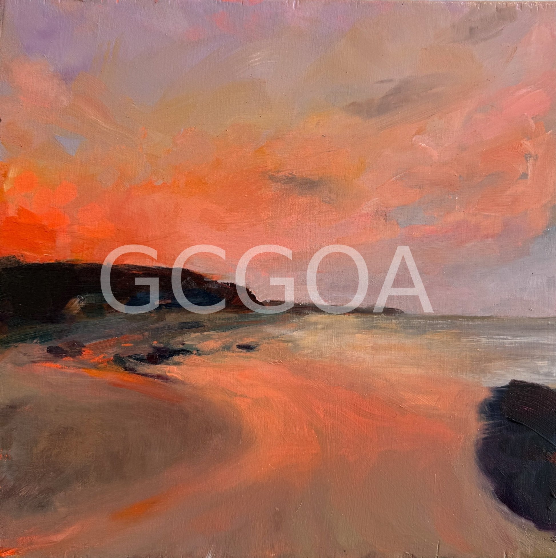 Glowing Dusk - Gold Coast Gallery Of ArtAmy Eberhardt