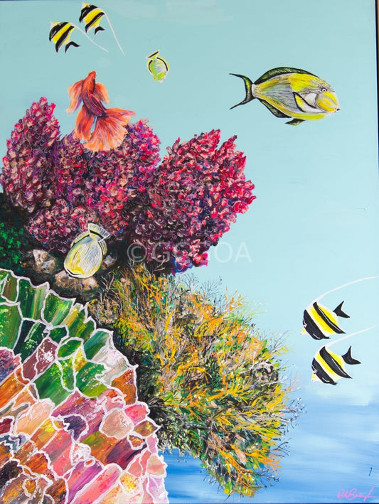 Go Fish! - Original Art - Gold Coast Gallery Of ArtRachel Braybon