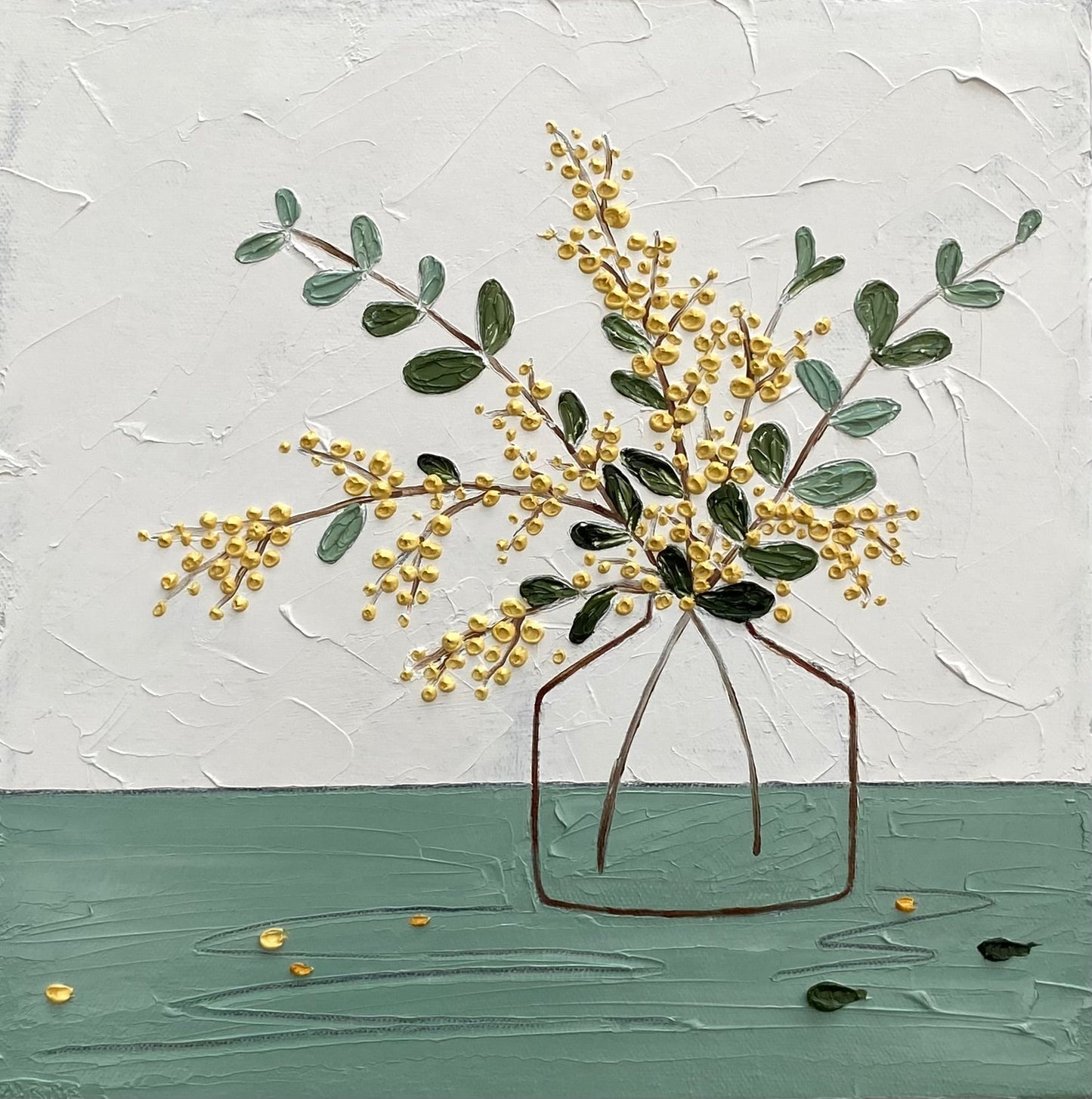 Golden Blooms - Gold Coast Gallery Of ArtJustine Bartie