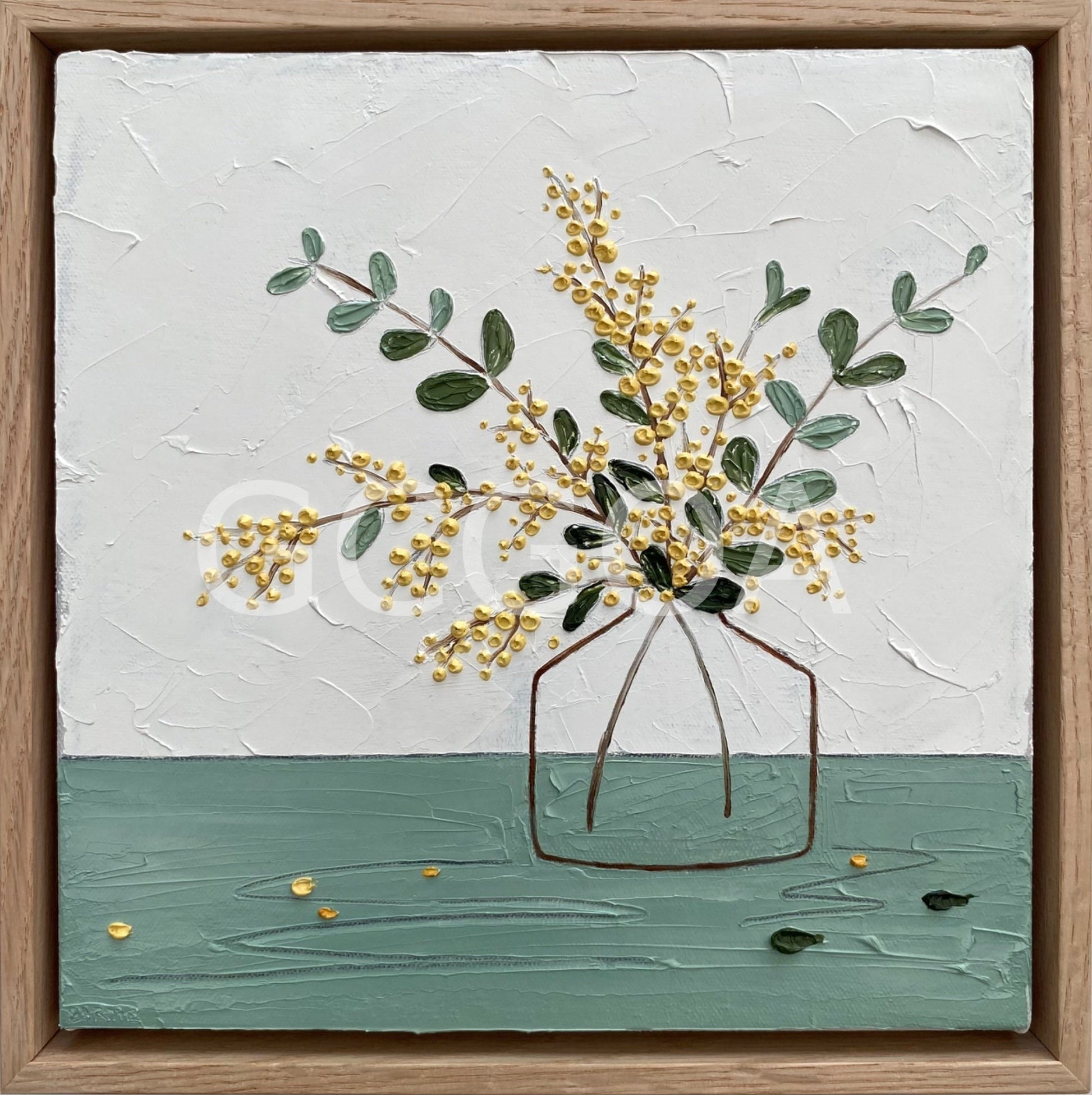 Golden Blooms - Gold Coast Gallery Of ArtJustine Bartie