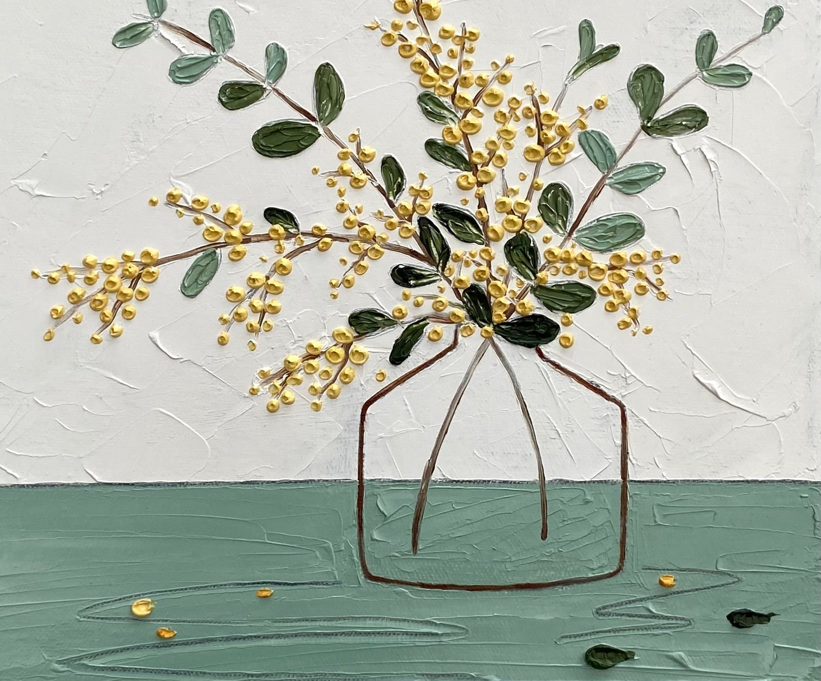 Golden Blooms - Gold Coast Gallery Of ArtJustine Bartie