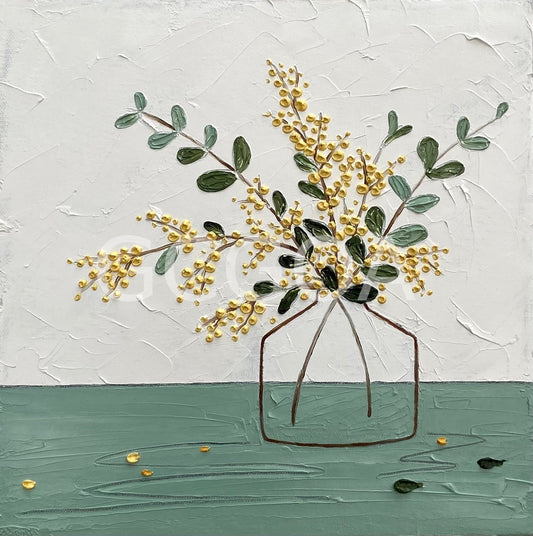 Golden Blooms - Gold Coast Gallery Of ArtJustine Bartie