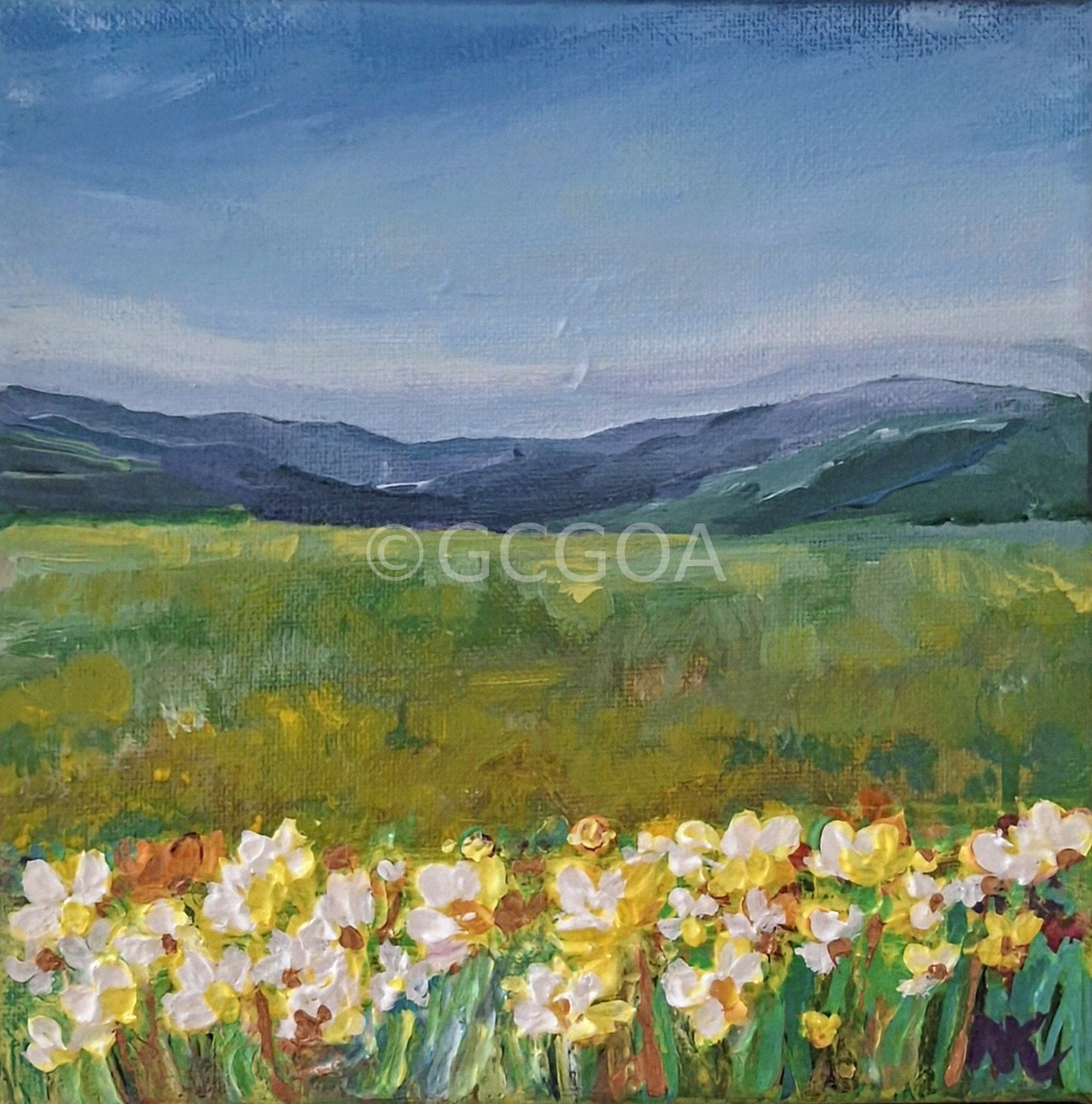Golden Fields - Original Art - Gold Coast Gallery Of ArtNatalie K