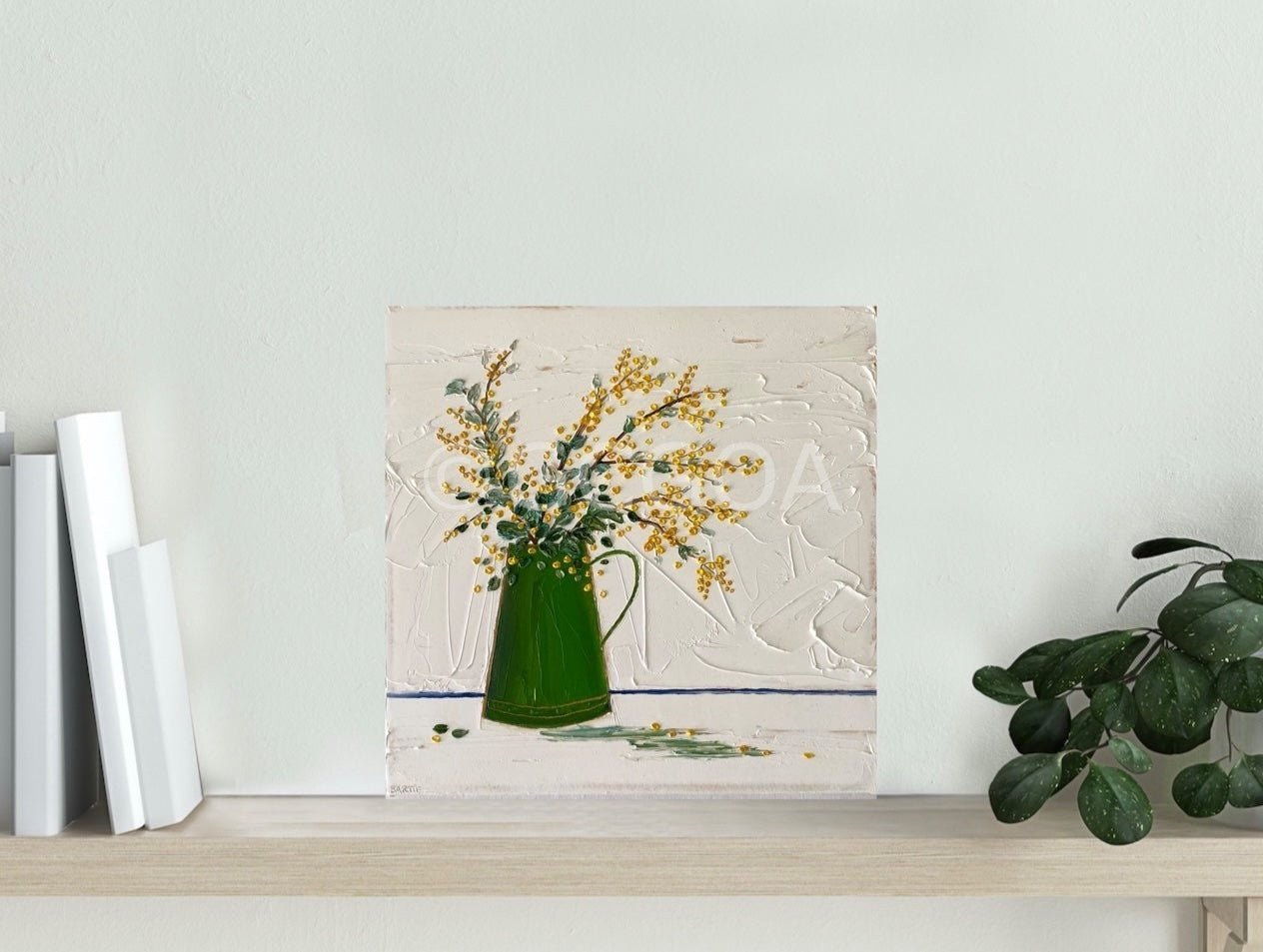 Golden Gum Blossoms - Gold Coast Gallery Of ArtJustine Bartie