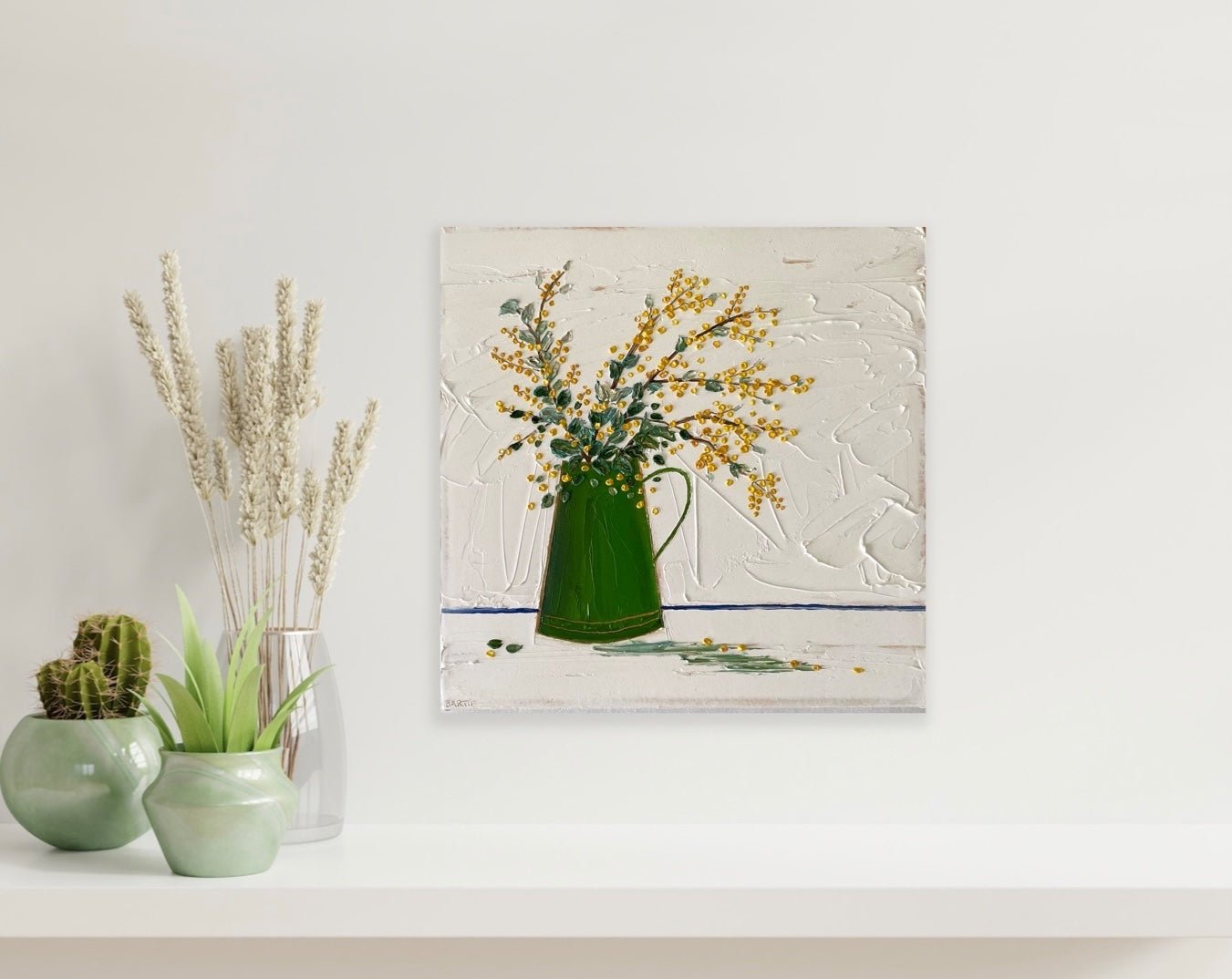 Golden Gum Blossoms - Gold Coast Gallery Of ArtJustine Bartie