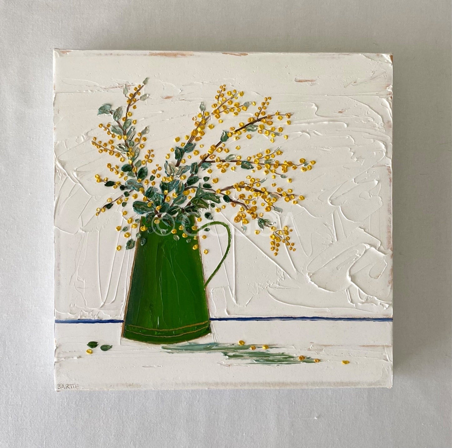 Golden Gum Blossoms - Gold Coast Gallery Of ArtJustine Bartie