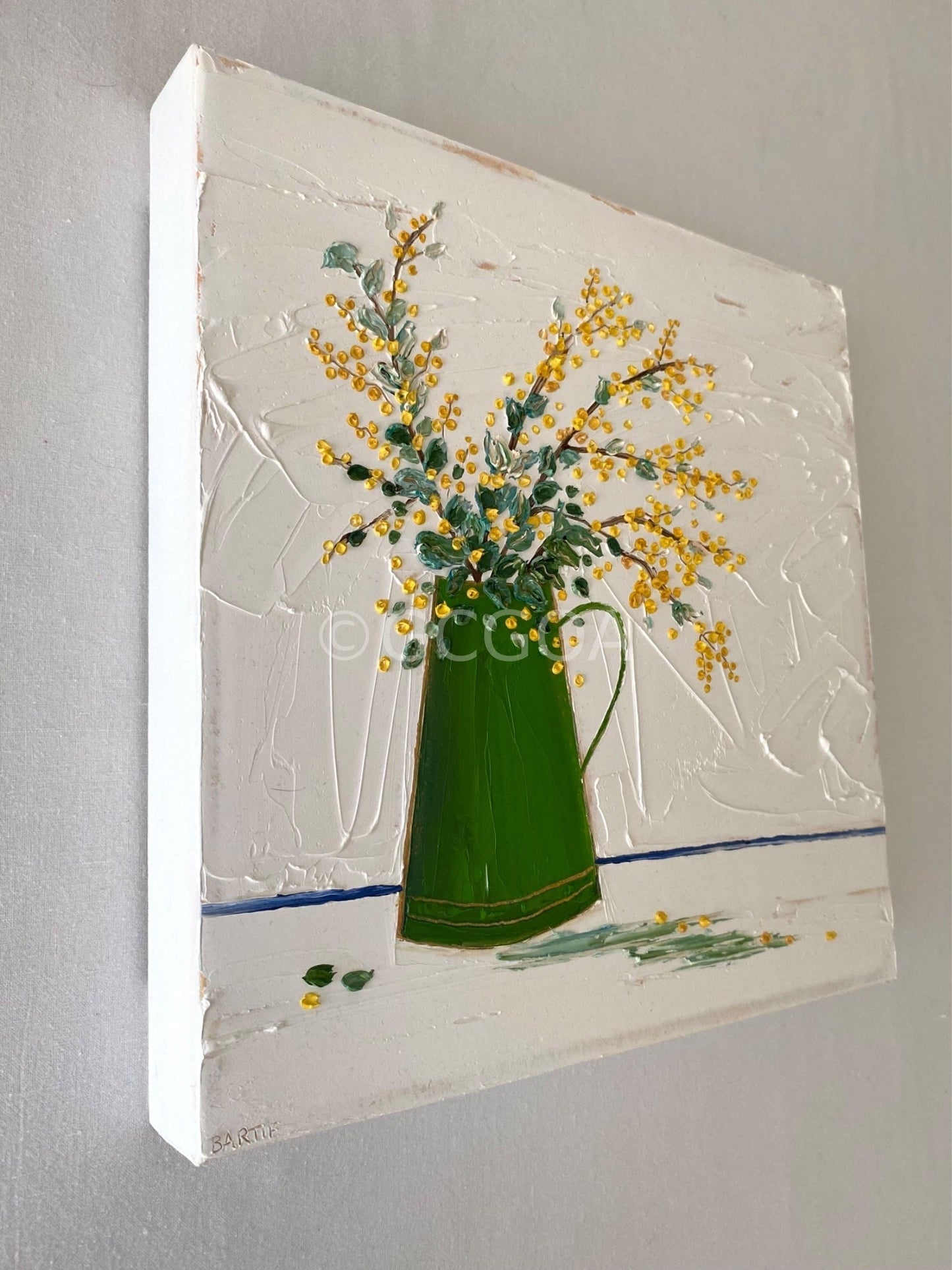 Golden Gum Blossoms - Gold Coast Gallery Of ArtJustine Bartie