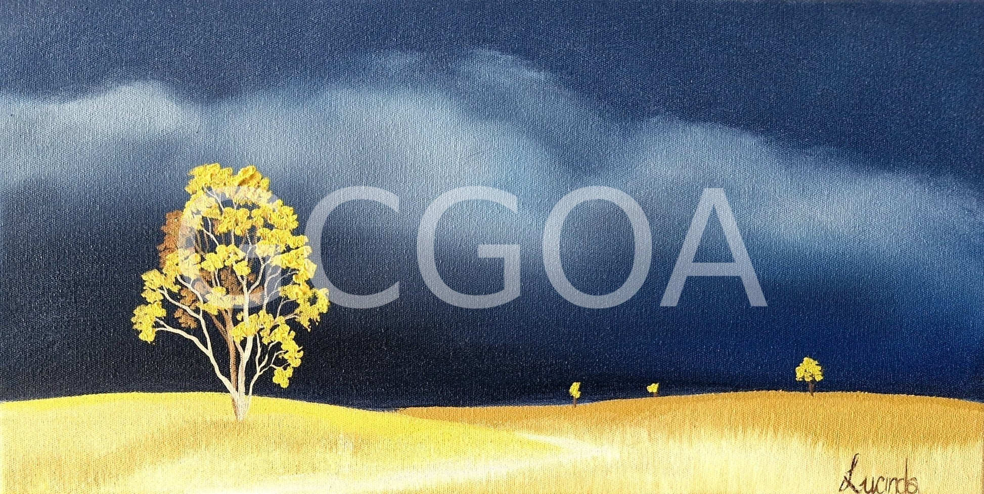 Golden Hills - Gold Coast Gallery Of ArtLucinda Leveille
