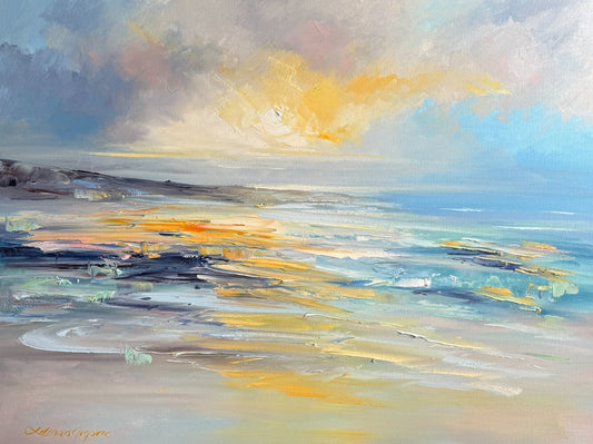 Golden horizon No 2 - Gold Coast Gallery Of ArtLiliana Gigovic