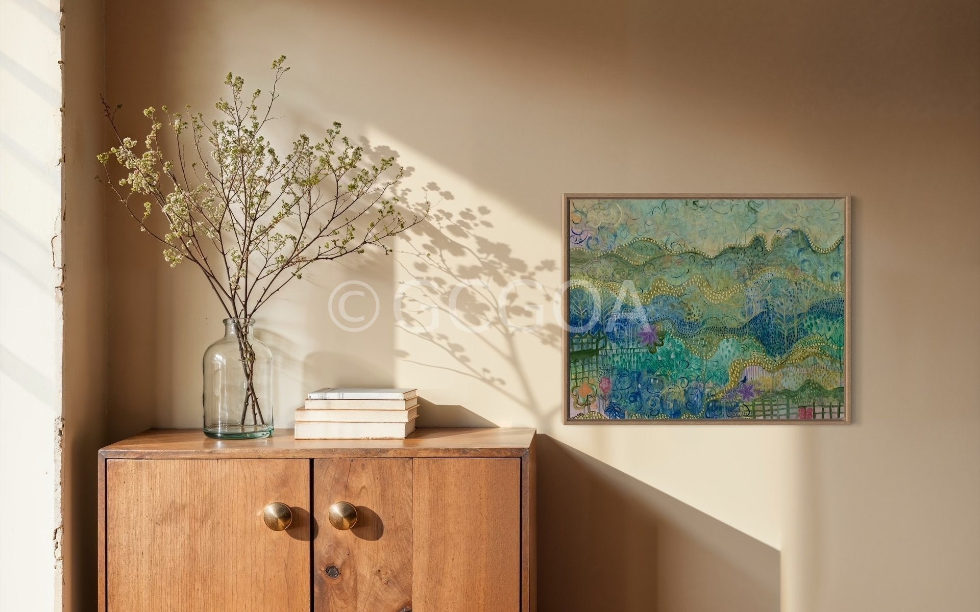 Golden Pathways - Gold Coast Gallery Of ArtDebra Duffy