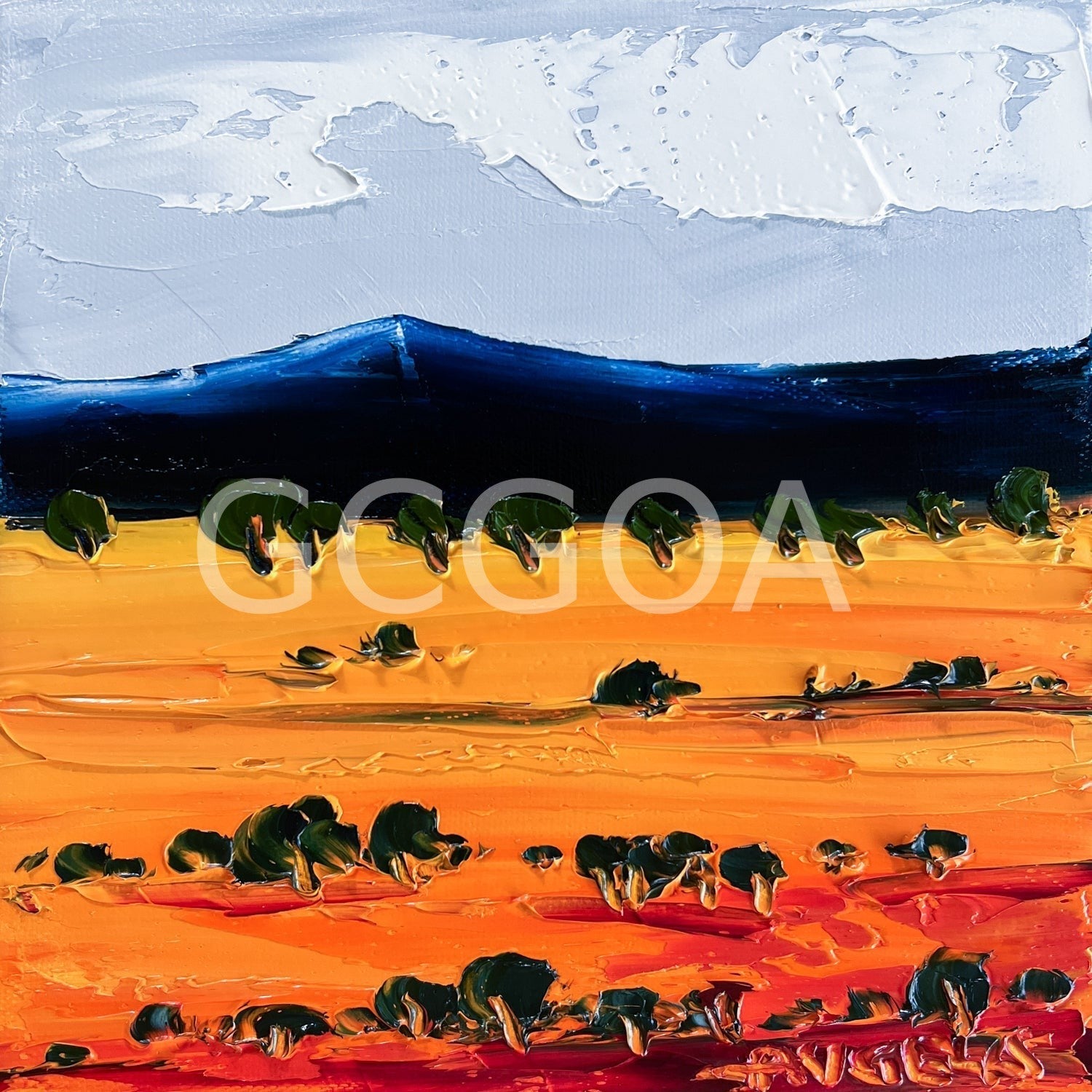 Golden Plain - Gold Coast Gallery Of ArtAngela Hawkey