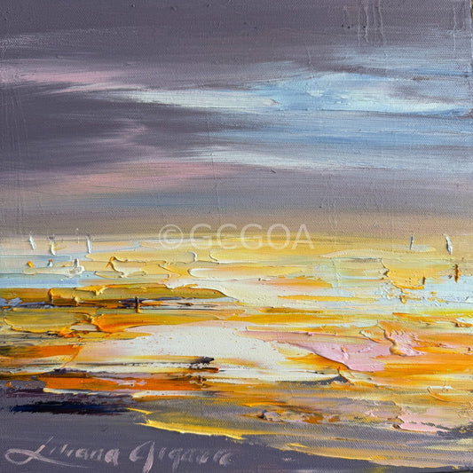 Golden sunrise No 11 - Gold Coast Gallery Of ArtLiliana Gigovic