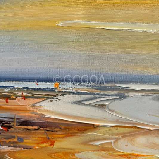 Golden Sunrise No 5 - Original Art - Gold Coast Gallery Of ArtLiliana Gigovic