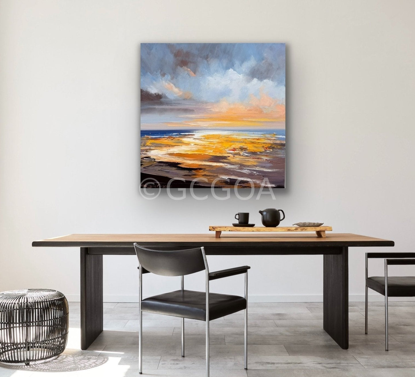 Golden Sunrise No 7 - Original Art - Gold Coast Gallery Of ArtLiliana Gigovic
