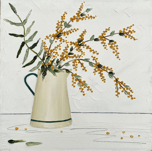 Golden Sunshine Blooms - Gold Coast Gallery Of ArtJustine Bartie