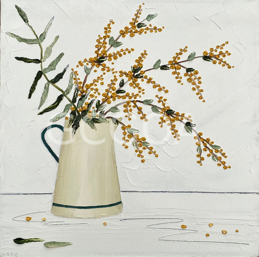 Golden Sunshine Blooms - Gold Coast Gallery Of ArtJustine Bartie