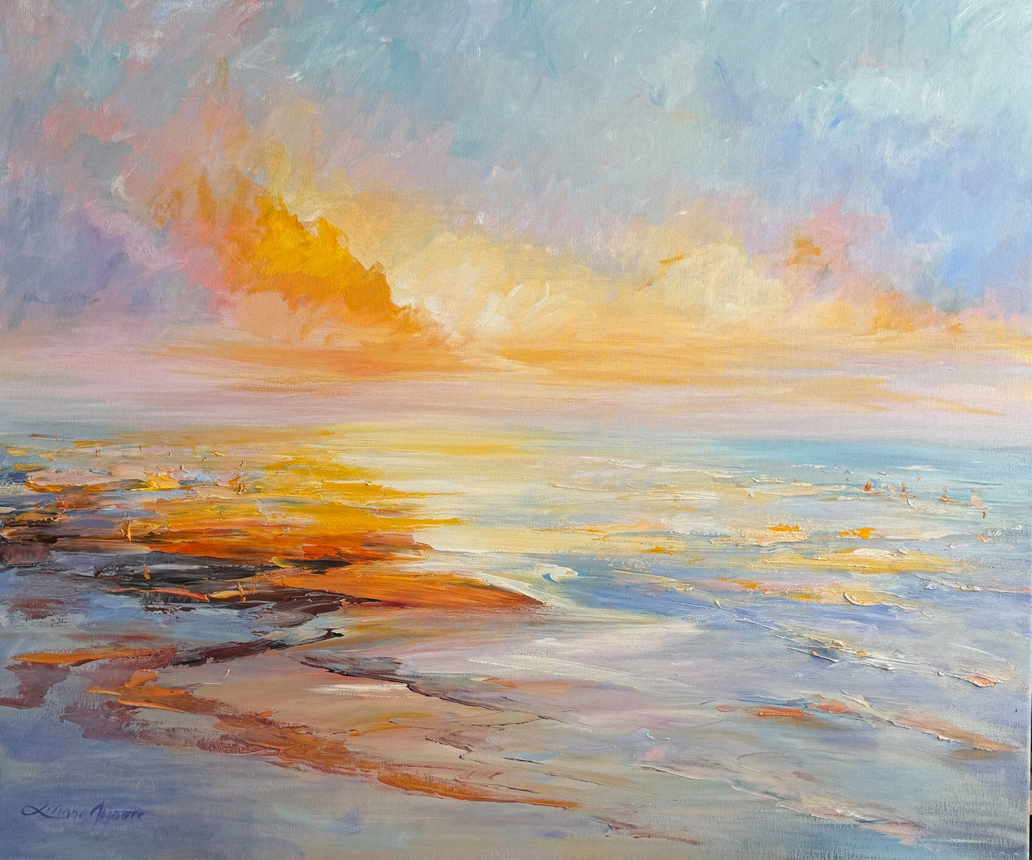 Golden tides - Gold Coast Gallery Of ArtLiliana Gigovic