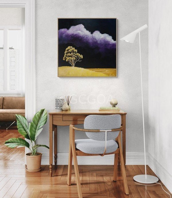 Golden Witness - original art - Gold Coast Gallery Of ArtLucinda Leveille