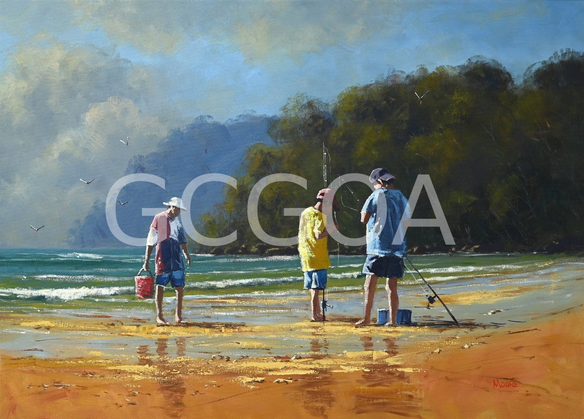 Gone For The Day - Gold Coast Gallery Of ArtRod Moore