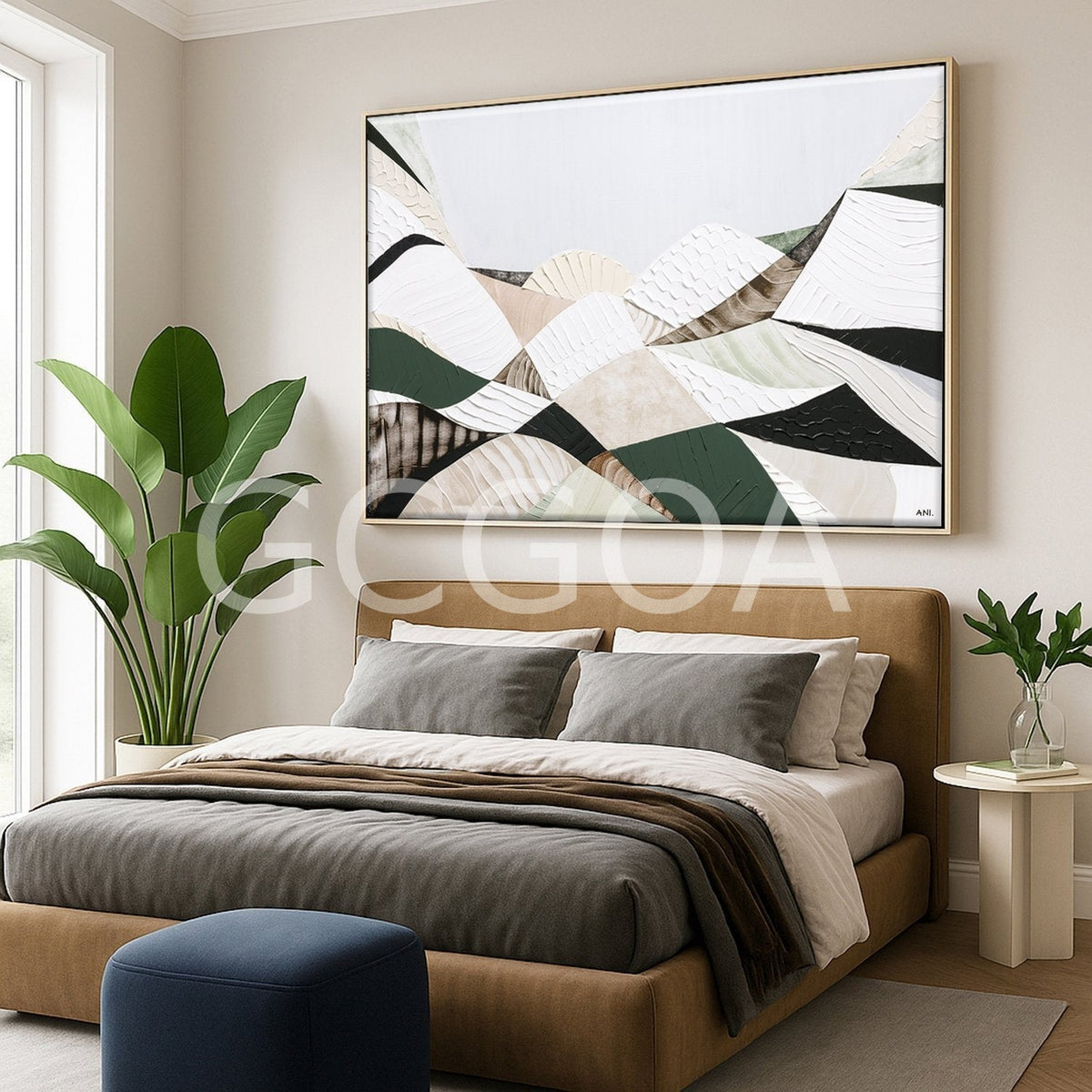 Great Dividing Mountain Ranges 1 Original Painting Ani Ipradjian - Gold Coast Gallery Of ArtAni Ipradjian