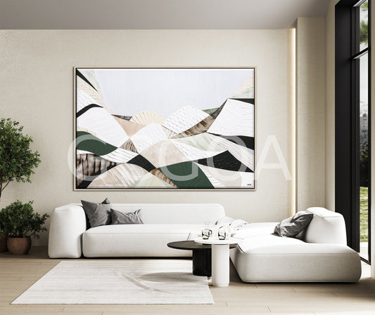 Great Dividing Mountain Ranges 1 Original Painting Ani Ipradjian - Gold Coast Gallery Of ArtAni Ipradjian