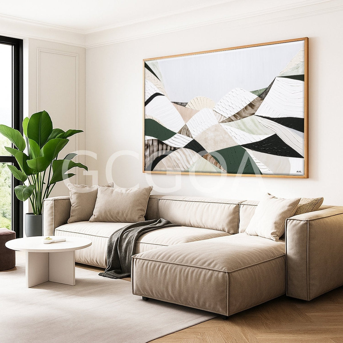 Great Dividing Mountain Ranges 1 Original Painting Ani Ipradjian - Gold Coast Gallery Of ArtAni Ipradjian