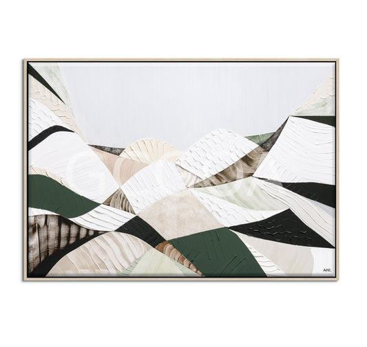 Great Dividing Mountain Ranges 1 Original Painting Ani Ipradjian - Gold Coast Gallery Of ArtAni Ipradjian