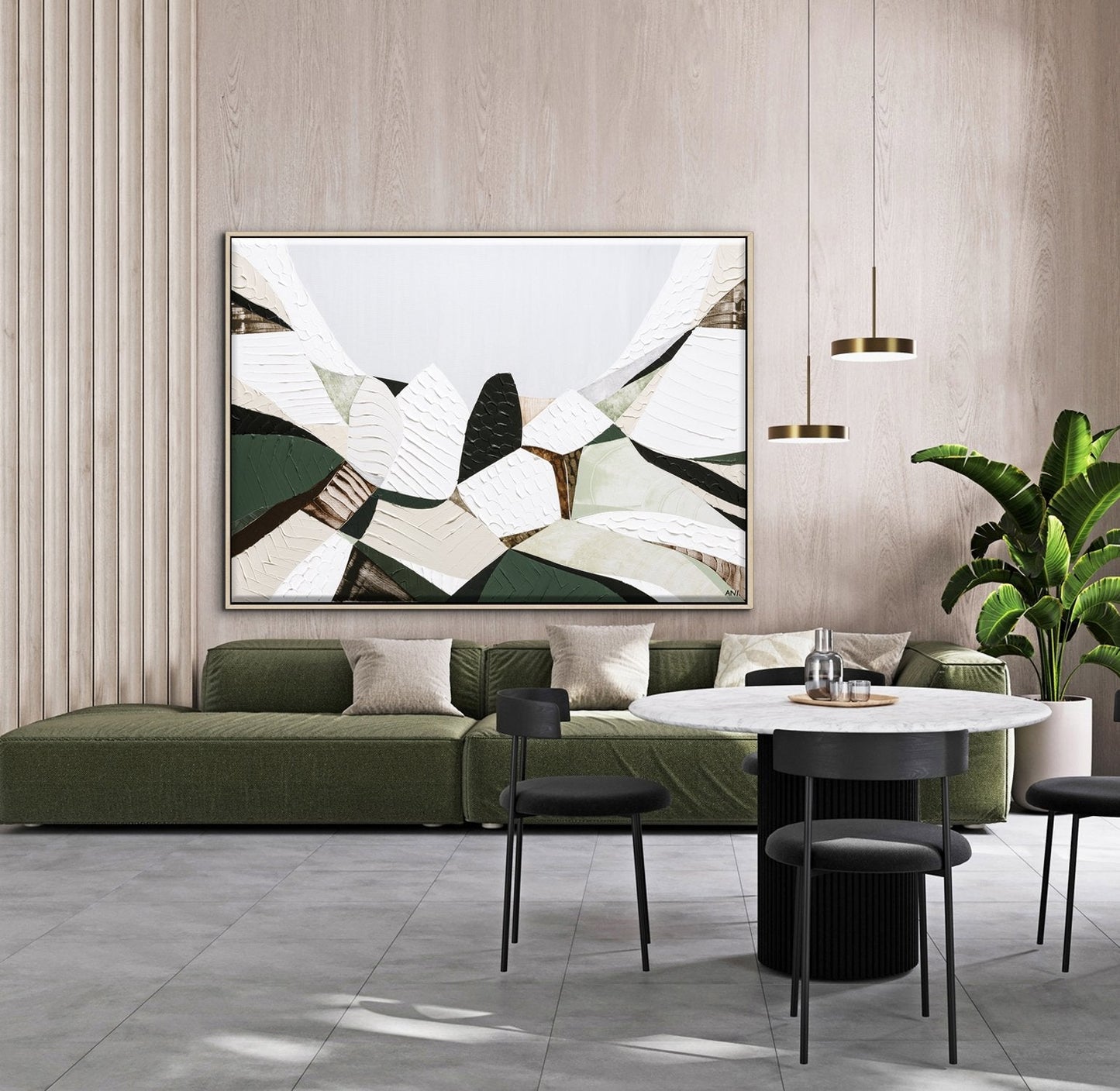 Great Dividing Mountain Ranges 2 Original Painting Ani Ipradjian - Gold Coast Gallery Of ArtAni Ipradjian