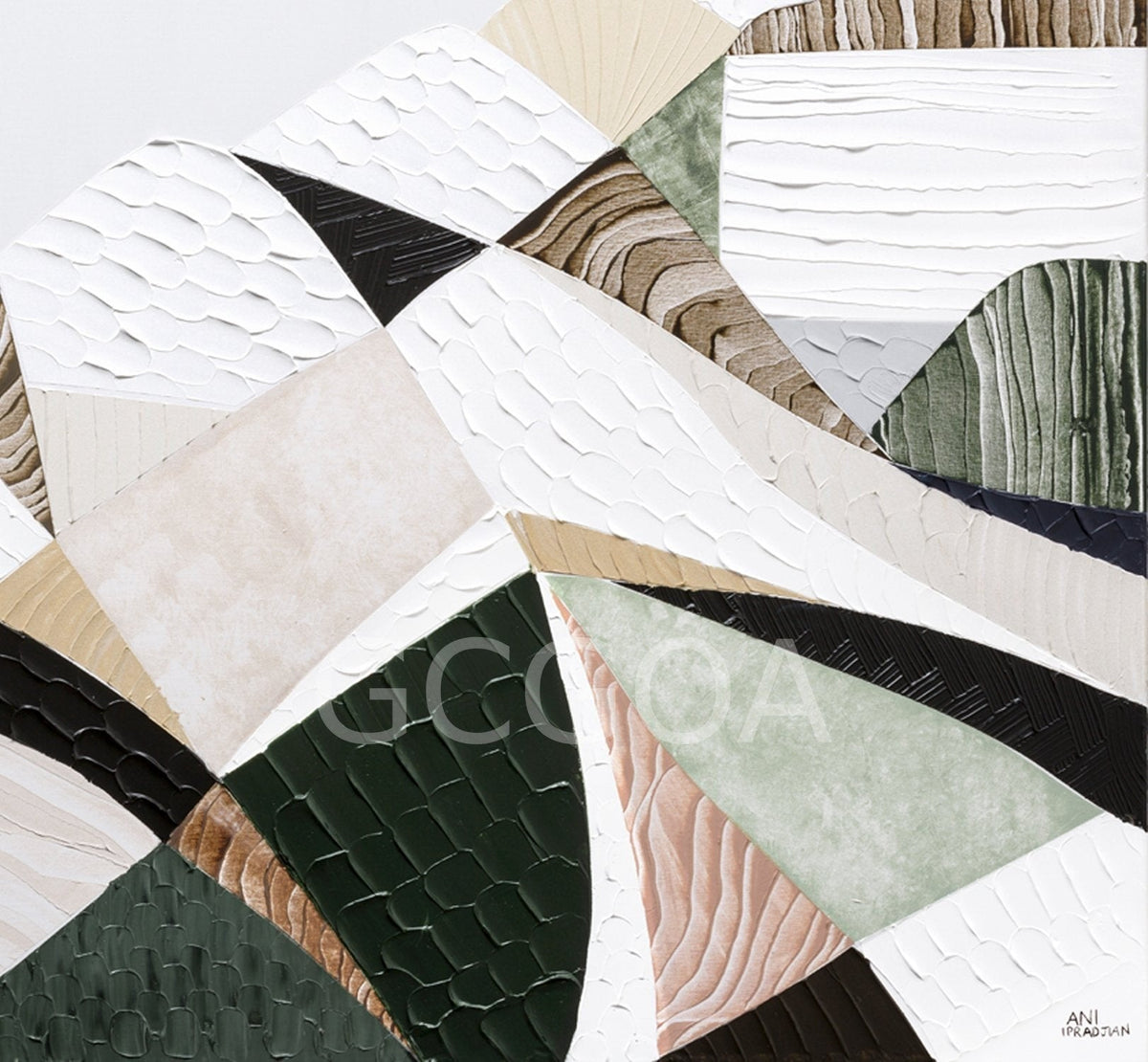 Great Dividing Mountain Ranges 3 By Ani Ipradjian - Gold Coast Gallery Of ArtAni Ipradjian