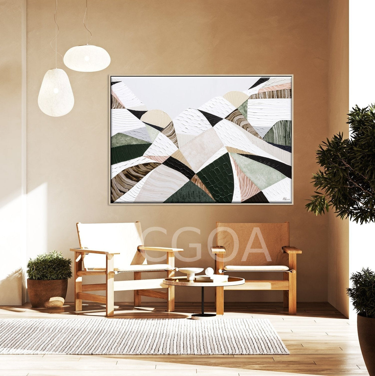 Great Dividing Mountain Ranges 3 By Ani Ipradjian - Gold Coast Gallery Of ArtAni Ipradjian
