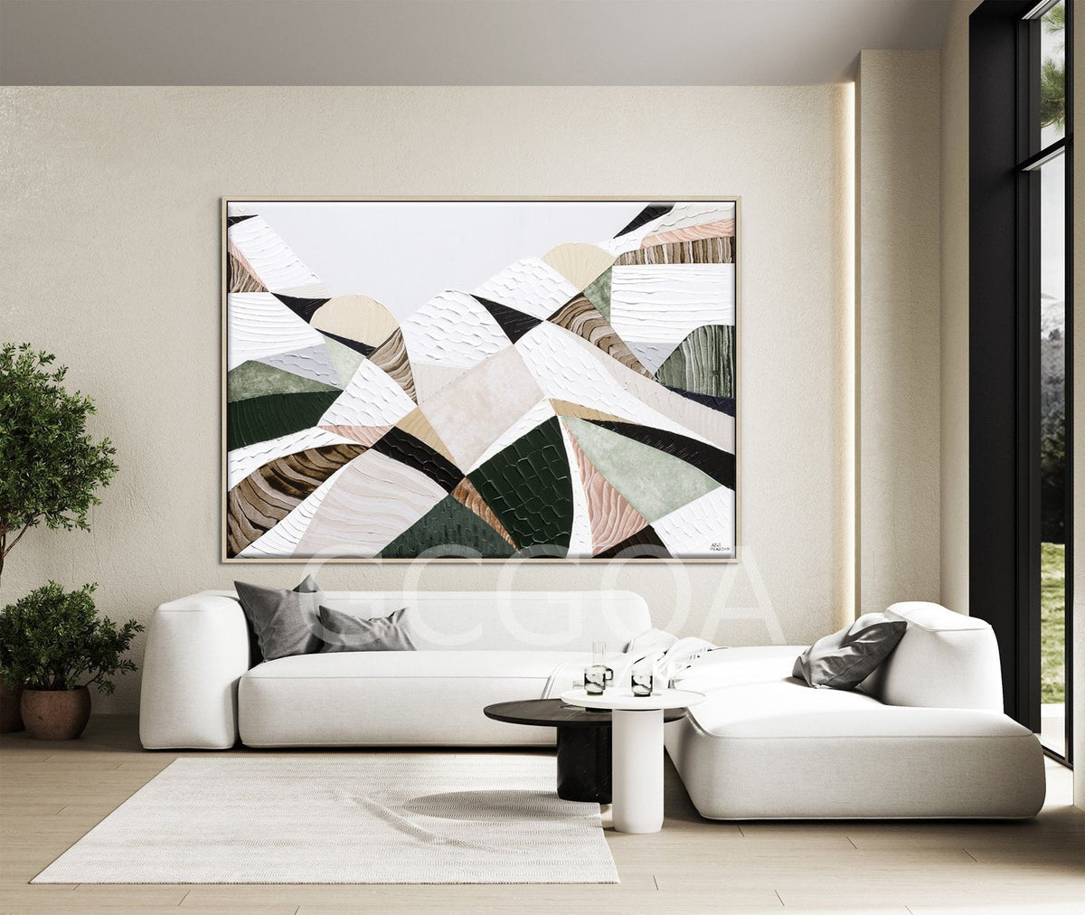 Great Dividing Mountain Ranges 3 By Ani Ipradjian - Gold Coast Gallery Of ArtAni Ipradjian