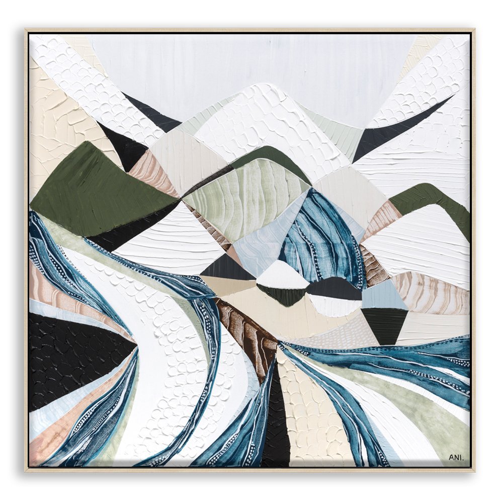 Great Dividing Plateau 1 Original Australian Painting by Ani Ipradjian - Gold Coast Gallery Of ArtAni Ipradjian