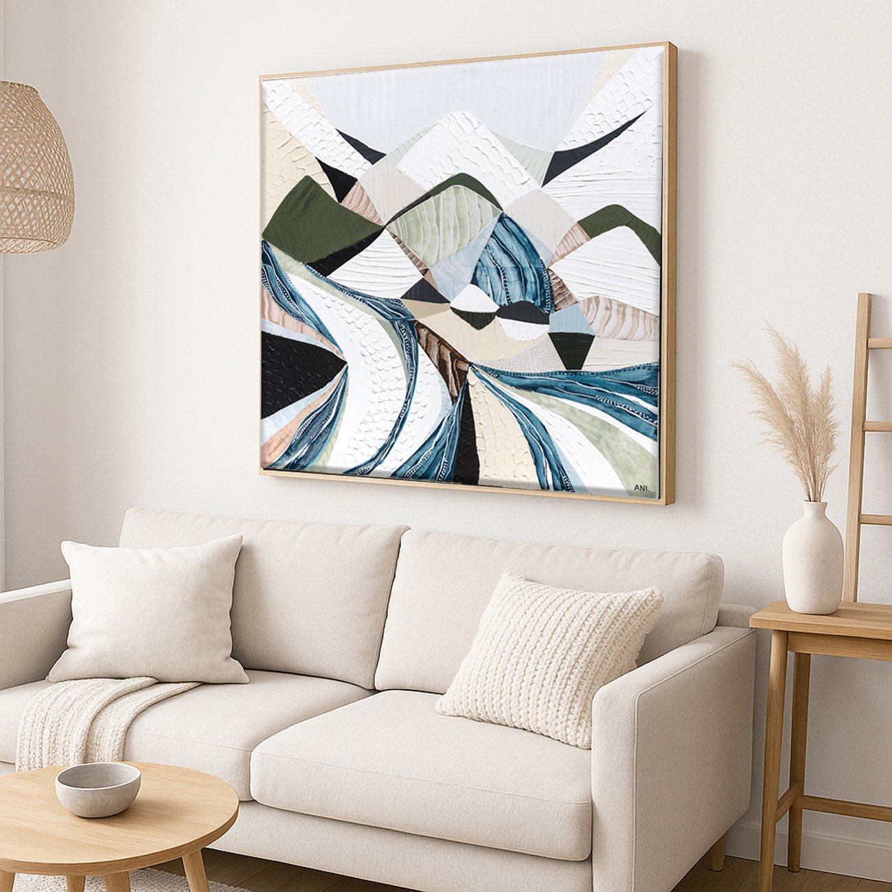 Great Dividing Plateau 1 Original Australian Painting by Ani Ipradjian - Gold Coast Gallery Of ArtAni Ipradjian