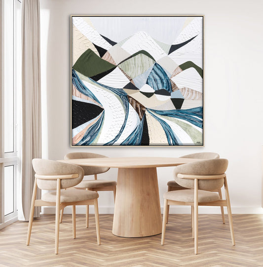 Great Dividing Plateau 1 Original Australian Painting by Ani Ipradjian - Gold Coast Gallery Of ArtAni Ipradjian