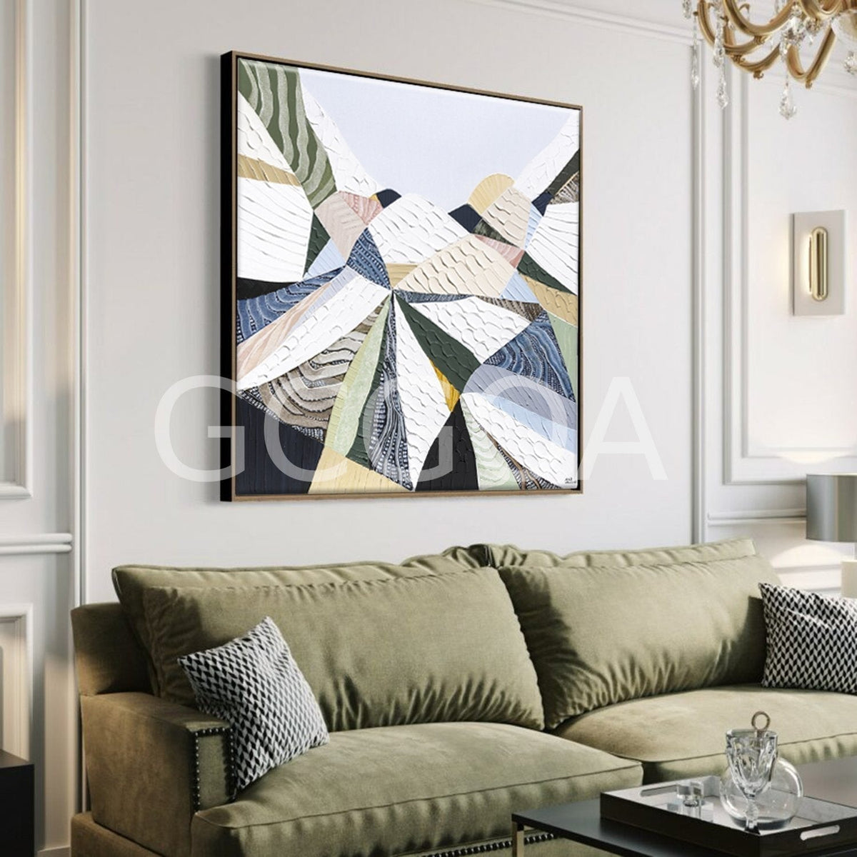 Great Dividing Plateau 12 Painting by Ani Ipradjian - Gold Coast Gallery Of ArtAni Ipradjian