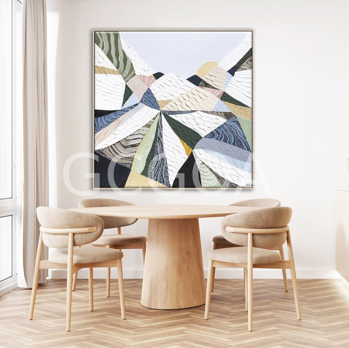 Great Dividing Plateau 12 Painting by Ani Ipradjian - Gold Coast Gallery Of ArtAni Ipradjian